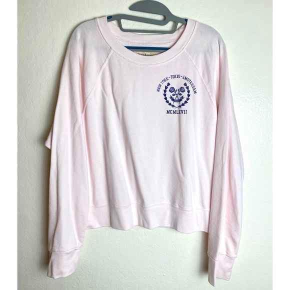NWT Ralph Lauren Pink and Navy Long Sleeve Shirt - Picture 1 of 3